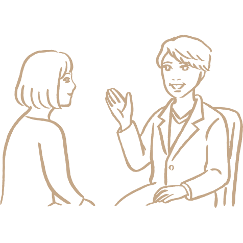 診察は、対話から